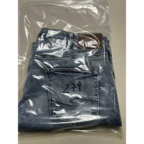 Silver Allan Slim Fit Straight Leg Jeans Mens 36 x 32 Blue Medium Wash Denim Y2K - Picture 16 of 16